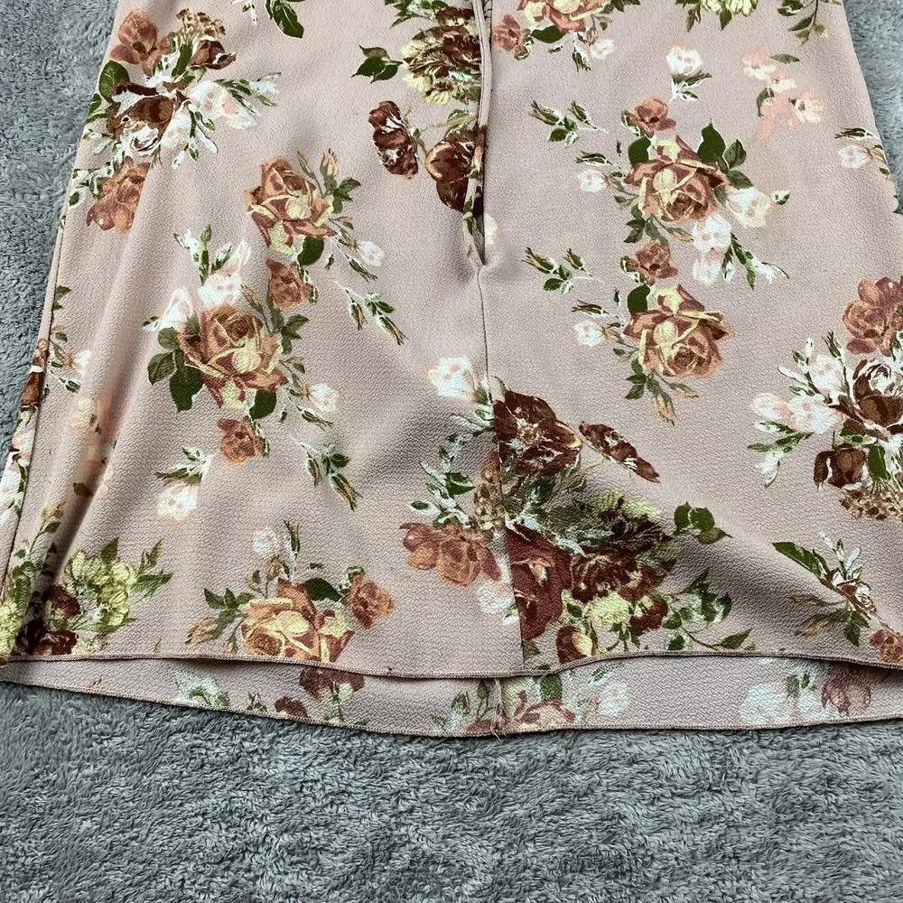 MOON‎ KISS Floral Off Shoulder Blouse Womens Small Pink